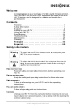 Preview for 2 page of Insignia IS-HDPLTV42 User Manual