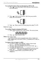 Preview for 32 page of Insignia IS-PD7BL User Manual