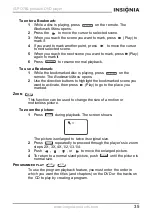 Preview for 36 page of Insignia IS-PD7BL User Manual