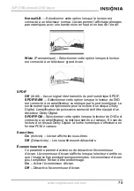 Preview for 76 page of Insignia IS-PD7BL User Manual