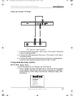 Предварительный просмотр 22 страницы Insignia IS-PDVD10 User Manual