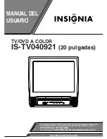 Preview for 35 page of Insignia IS-TV040921 Owner'S Manual