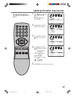 Предварительный просмотр 27 страницы Insignia IS-TV040927 - 26" CRT TV Owner'S Manual