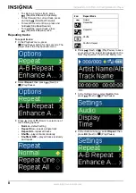 Предварительный просмотр 8 страницы Insignia Kix NS-1A10 User Manual