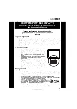 Preview for 5 page of Insignia NL19W2QP-10A - 19" LCD TV (French) Manual De L'Utilisateur