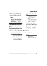 Preview for 13 page of Insignia NL19W2QP-10A - 19" LCD TV (French) Manual De L'Utilisateur