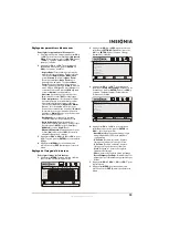 Preview for 23 page of Insignia NL19W2QP-10A - 19" LCD TV (French) Manual De L'Utilisateur