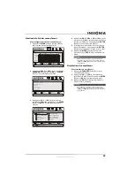 Preview for 27 page of Insignia NL19W2QP-10A - 19" LCD TV (French) Manual De L'Utilisateur