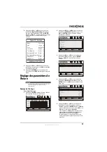 Preview for 35 page of Insignia NL19W2QP-10A - 19" LCD TV (French) Manual De L'Utilisateur