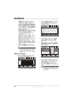 Preview for 36 page of Insignia NL19W2QP-10A - 19" LCD TV (French) Manual De L'Utilisateur