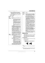 Предварительный просмотр 11 страницы Insignia NS-14FCT User Manual