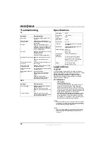 Предварительный просмотр 12 страницы Insignia NS-14FCT User Manual