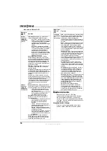 Предварительный просмотр 36 страницы Insignia NS-14FCT User Manual