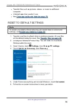 Preview for 73 page of Insignia NS-15MS08 User Manual