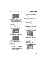 Preview for 57 page of Insignia NS-19LCD User Manual