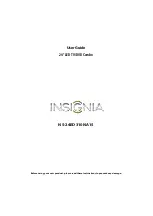 Insignia NS-24ED310NA15 User Manual preview