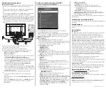 Предварительный просмотр 2 страницы Insignia NS-24EM51A14 (Spanish) Guía De Instalación Rápida