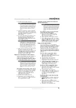 Preview for 17 page of Insignia NS-26L450A11 (French) Manual De L'Utilisateur