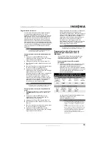 Preview for 19 page of Insignia NS-26L450A11 (French) Manual De L'Utilisateur