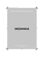 Insignia NS-27LCD User Manual preview