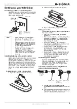 Предварительный просмотр 6 страницы Insignia NS-27RTV - 27" CRT TV User Manual