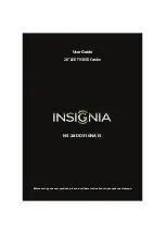 Insignia NS-28DD310NA15 User Manual preview