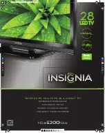 Insignia NS-28E200NA14 Specifications preview