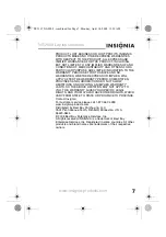 Preview for 9 page of Insignia NS-2908 - 2.0 Portable USB Speaker System 2 PC User Manual