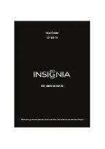 Insignia NS-32D200NA14 User Manual preview