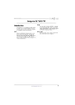 Preview for 9 page of Insignia NS-32E400NA14 User Manual