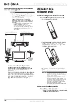 Preview for 24 page of Insignia NS-32E740A12 (French) Manual De L'Utilisateur