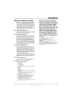 Preview for 9 page of Insignia NS-3698 User Manual