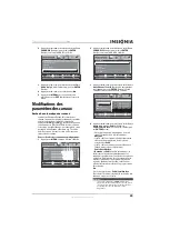 Предварительный просмотр 33 страницы Insignia NS-37L760A12 (French) Manual De L'Utilisateur