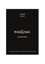 Insignia NS-39D310NA15 User Manual preview