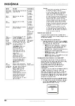 Preview for 68 page of Insignia NS-42 User Manual