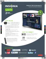 Insignia NS-42E859A11 Specifications preview