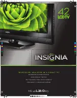 Insignia NS-42L260A13 Specifications preview