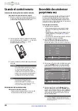 Предварительный просмотр 26 страницы Insignia NS-42L260A13A (Spanish) Manual Del Usuario