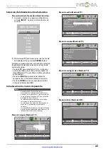 Предварительный просмотр 29 страницы Insignia NS-42L260A13A (Spanish) Manual Del Usuario