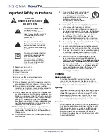 Предварительный просмотр 5 страницы Insignia NS-49DR420NA18 User Manual