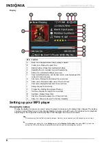 Предварительный просмотр 8 страницы Insignia NS 4V24 - Pilot With Bluetooth 4 GB Digital Player User Manual
