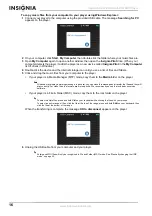 Preview for 16 page of Insignia NS 4V24 - Pilot With Bluetooth 4 GB Digital Player User Manual