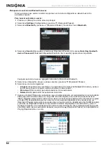 Preview for 62 page of Insignia NS 4V24 - Pilot With Bluetooth 4 GB Digital Player User Manual