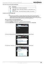 Preview for 63 page of Insignia NS 4V24 - Pilot With Bluetooth 4 GB Digital Player User Manual