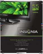 Preview for 1 page of Insignia NS-55E480A13 Specifications