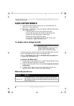 Предварительный просмотр 6 страницы Insignia NS-7CM6-BK User Manual