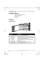 Предварительный просмотр 8 страницы Insignia NS-7CM6-BK User Manual