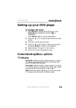 Preview for 17 page of Insignia NS-7DPDVD - DVD Player - 7 User Manual