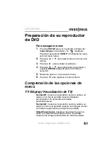 Preview for 83 page of Insignia NS-7DPDVD - DVD Player - 7 User Manual