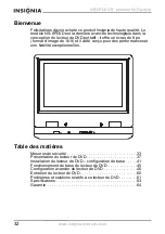 Предварительный просмотр 33 страницы Insignia NS-8PDVD User Manual